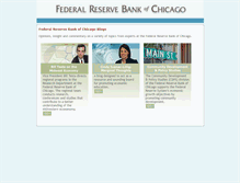 Tablet Screenshot of chicagofedblogs.org